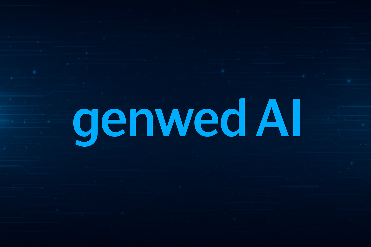 genwed AI - AI Tool Platform